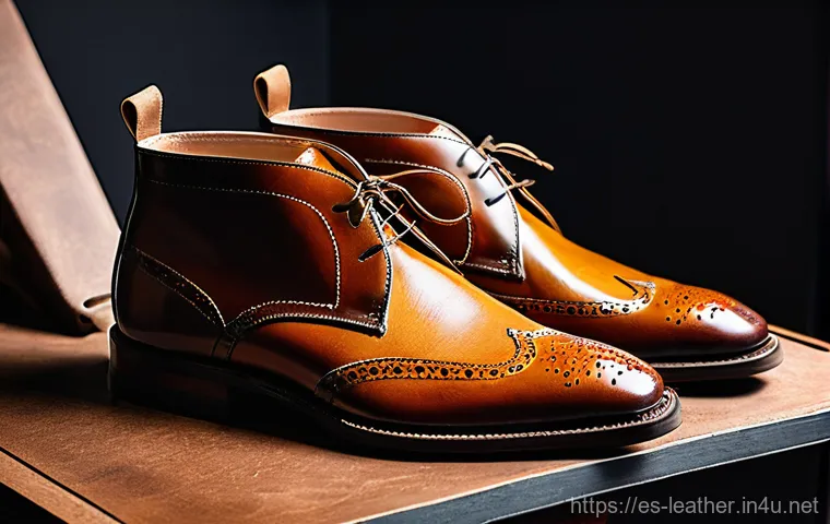 가죽공예 신발 만들기 - Here are three detailed image generation prompts in English, designed to be suitable for a 15-year-o...