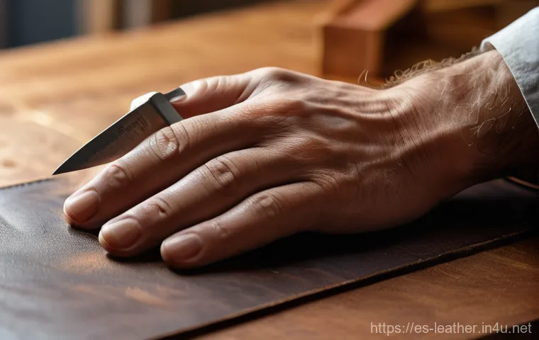 가죽공예 신발 만들기 - Prompt 1: The Artisan's Selection of Fine Leather** 가죽공예 신발 만들기 - Prompt 1: The Artisan's Selection of Fine Leather**